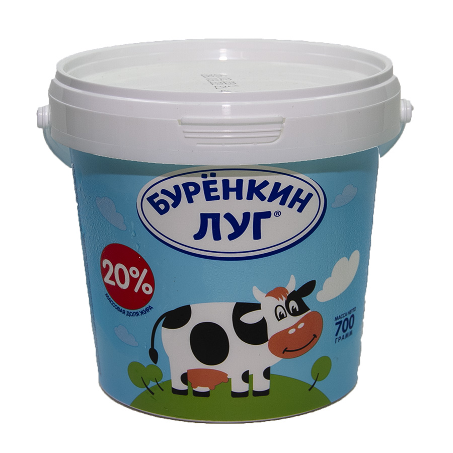 Торговая марка :: Буренкин луг :: Сметана :: Продукт со сметаной с з.м.ж.  